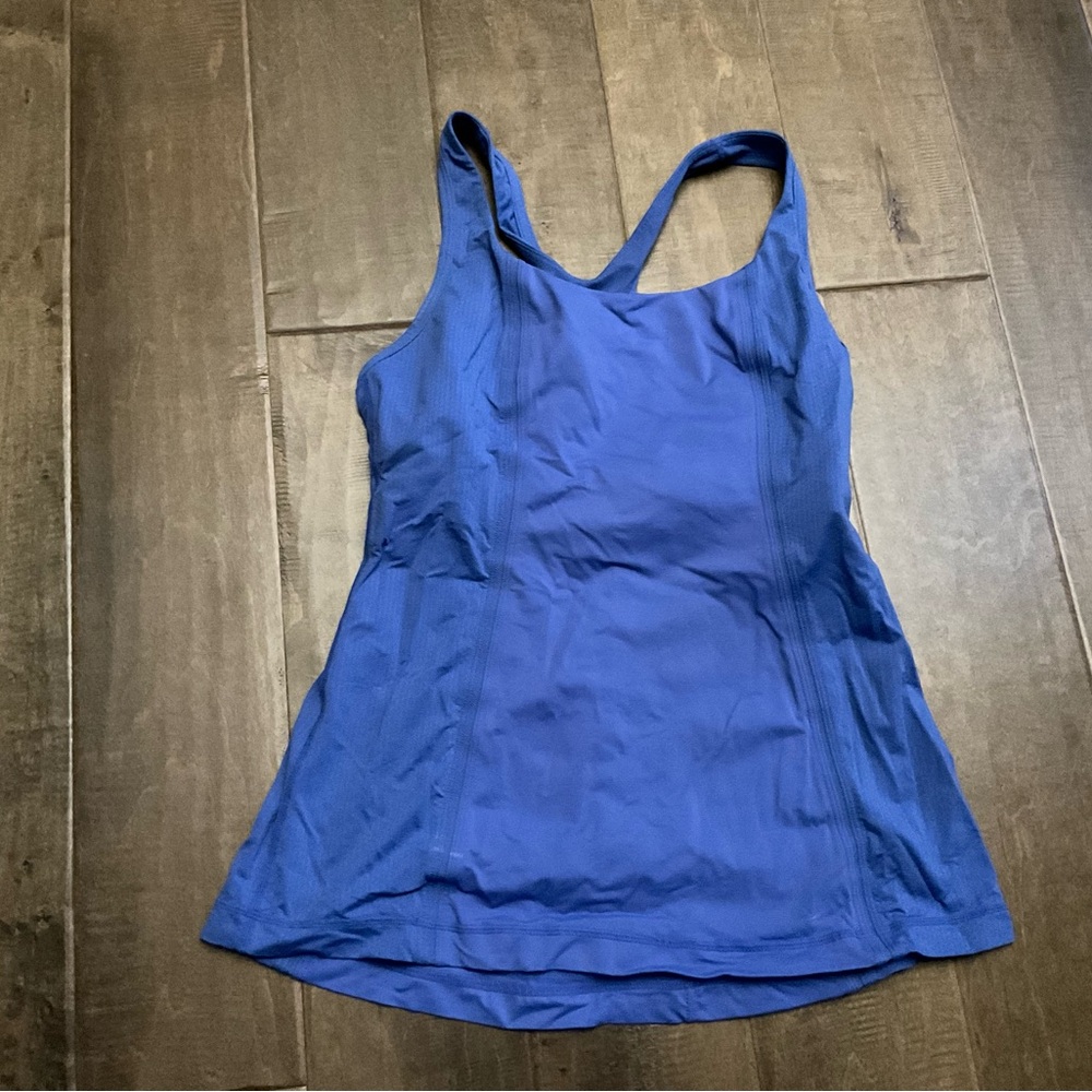 Lululemon Blue Athletic Tank Top Sz8